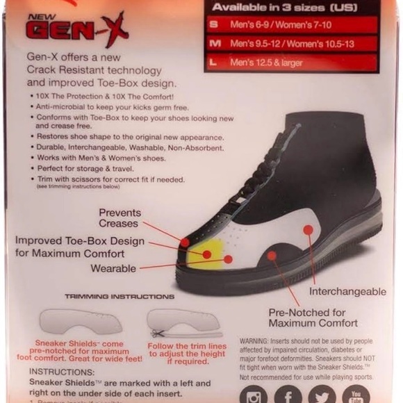 Gen-X White Shoe Protector - Picture 7 of 7